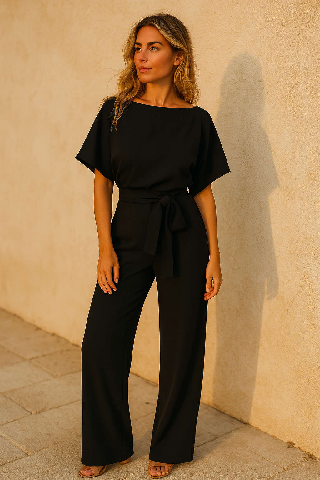 Roberta I Elegancia sin esfuerzo: mono con corte limpio y chic