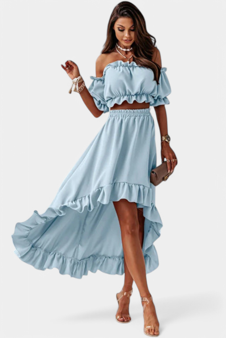 Katja | Conjunto de 2 piezas Off-Shoulder