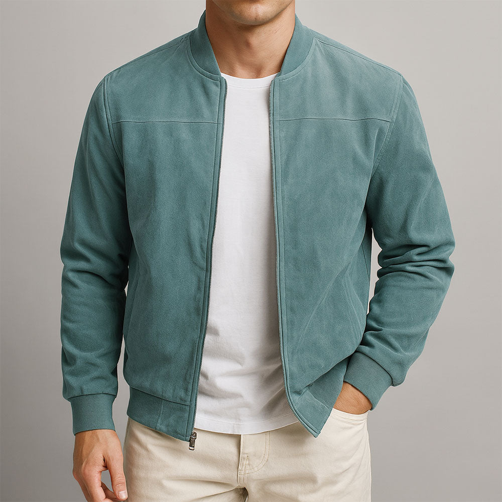 Noah – Blouson pour homme en daim doux