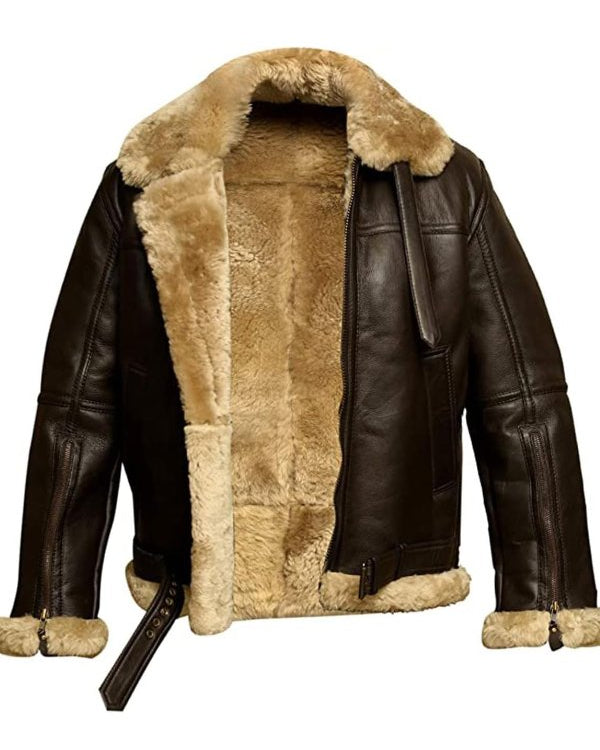 MAVERICK | Veste en cuir matelassée.