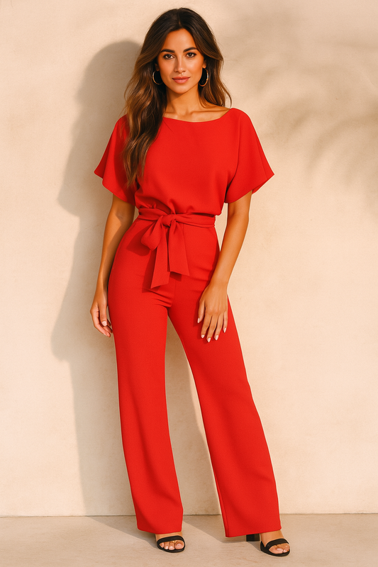 Roberta I Elegancia sin esfuerzo: mono con corte limpio y chic