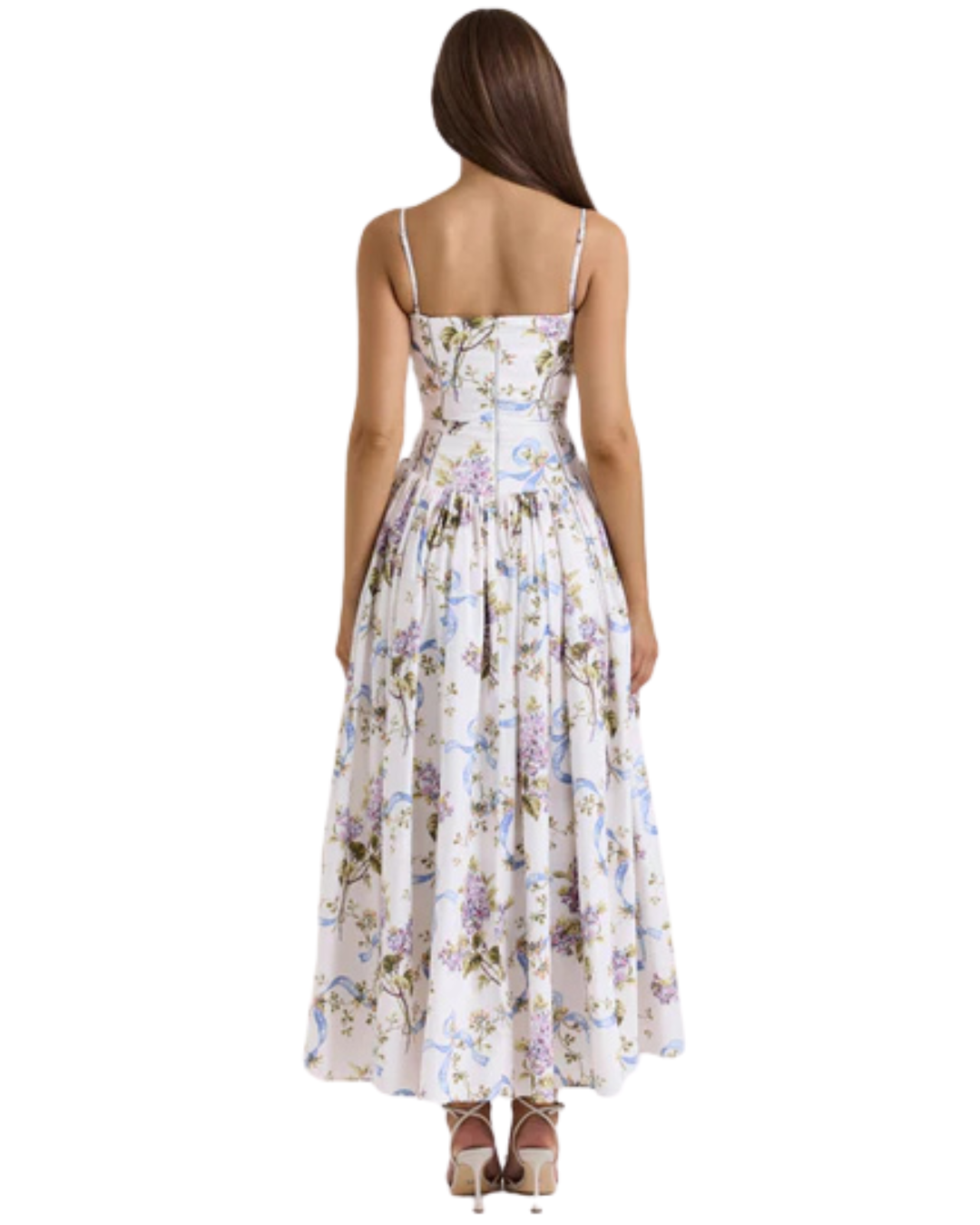 Isabella | Vestido vintage con lazos, ideal para días soleados