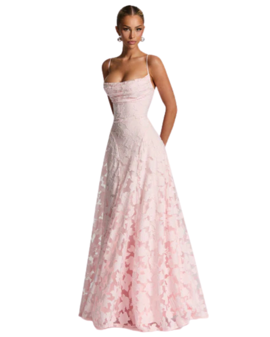 Camila | Vestido elegante de encaje con corset