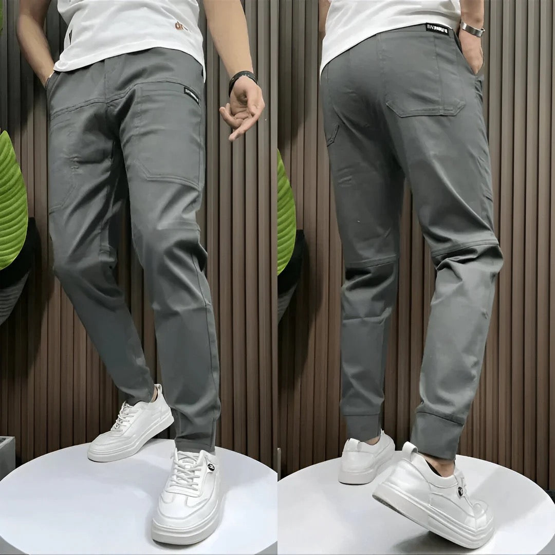 Loris | Pantalones cargo premium elásticos