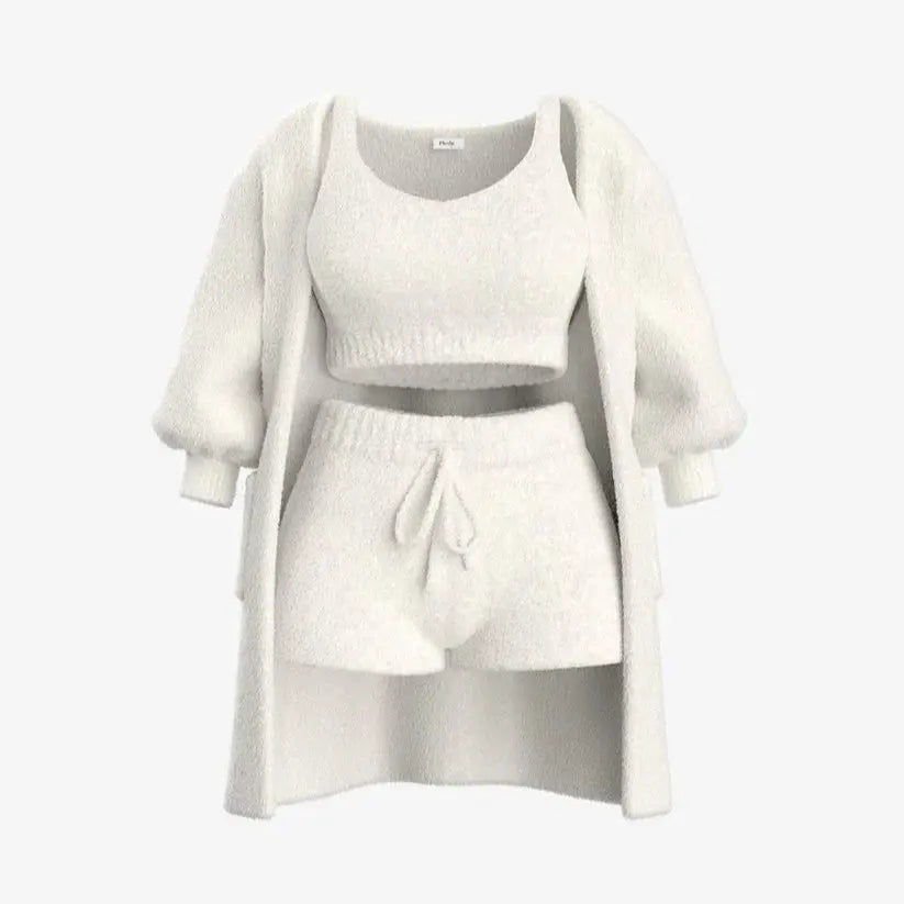 Conjunto Lucia - El conjunto de pijama de 3 piezas