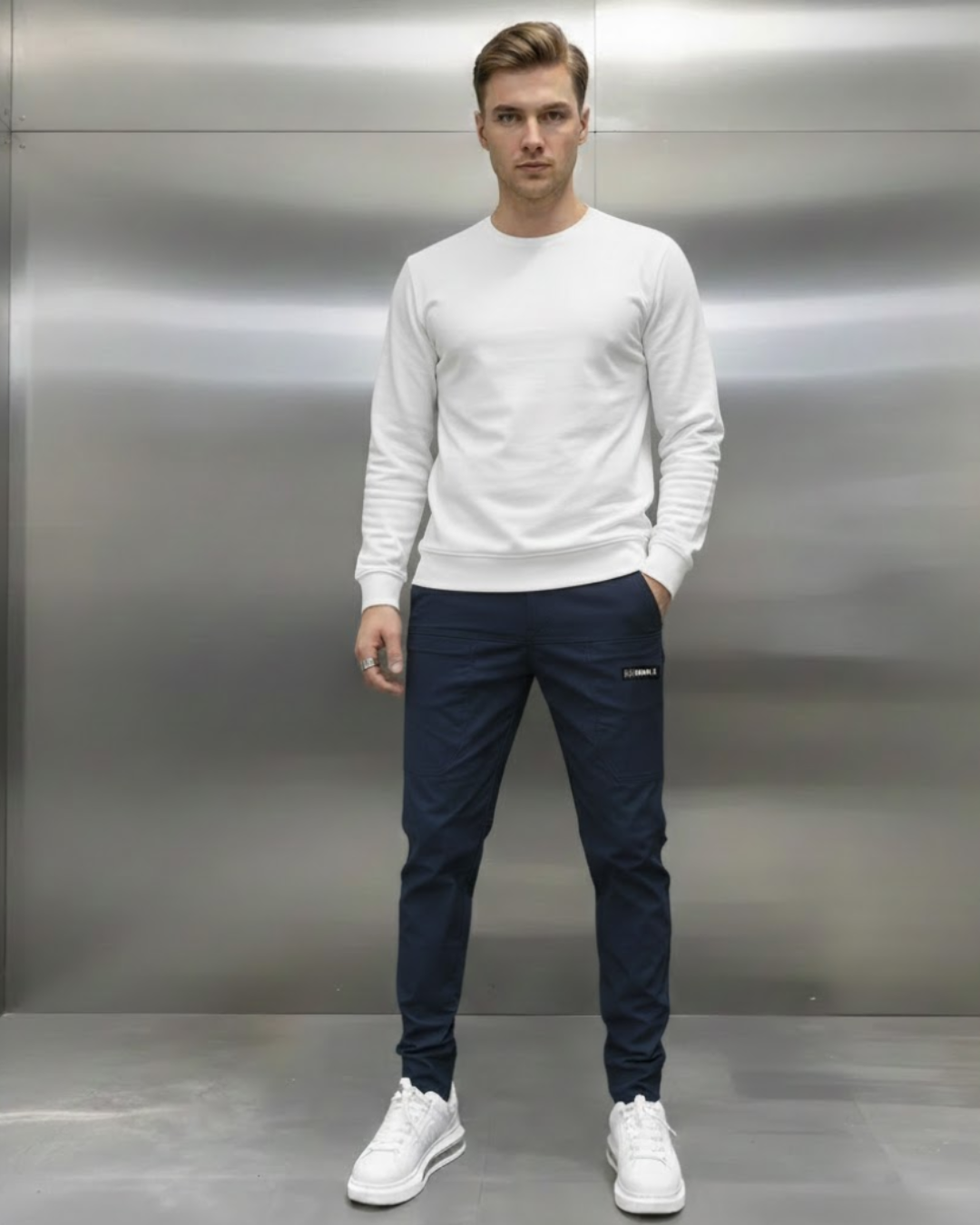 Loris | Pantalones cargo premium elásticos