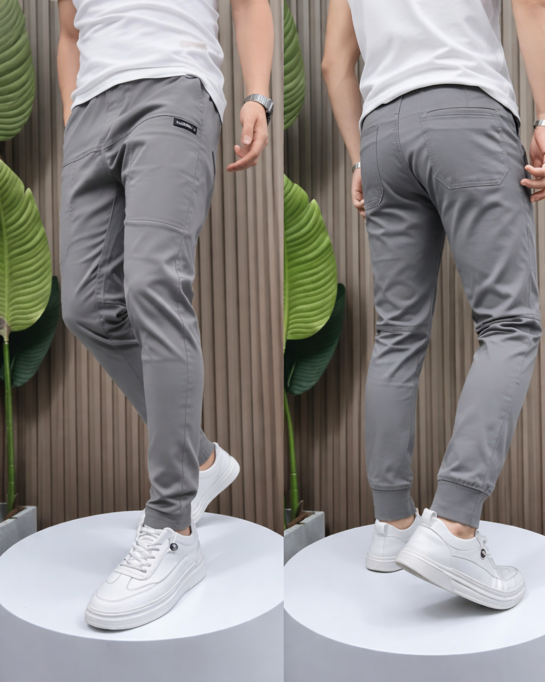 Loris | Pantalones cargo premium elásticos