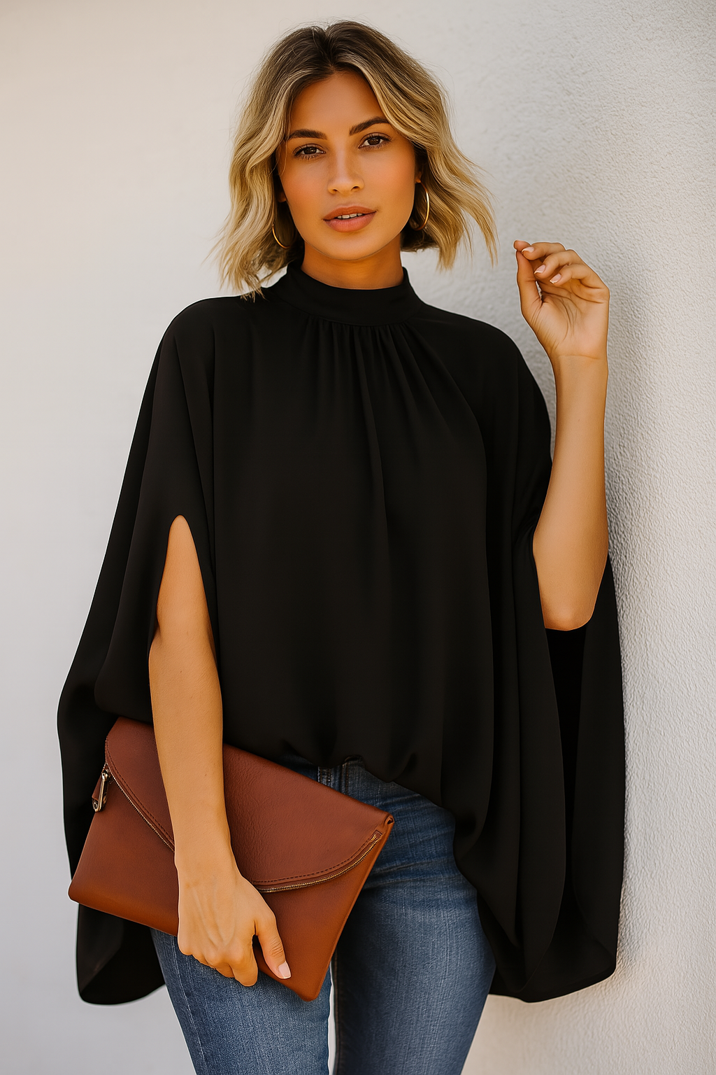 Lucía| Blusa de noche versátil