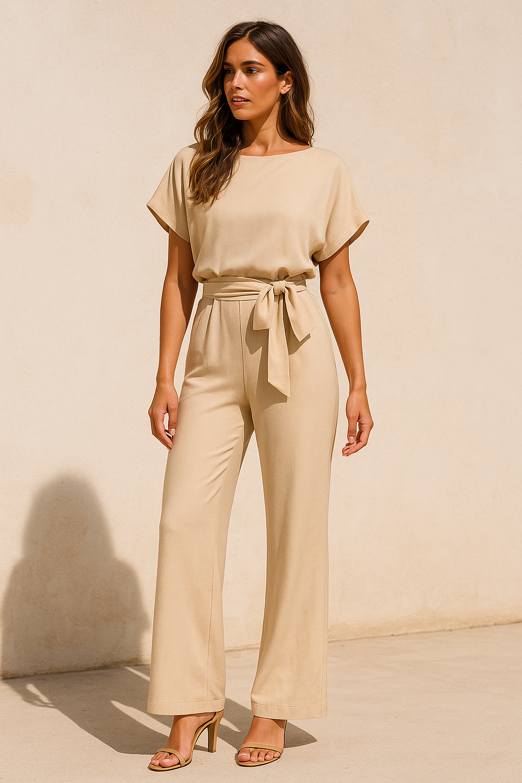 Roberta I Elegancia sin esfuerzo: mono con corte limpio y chic