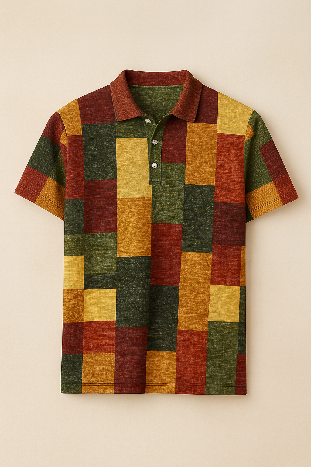 Mateo| Tu nuevo polo urbano con diseño europeo y estampado llamativo