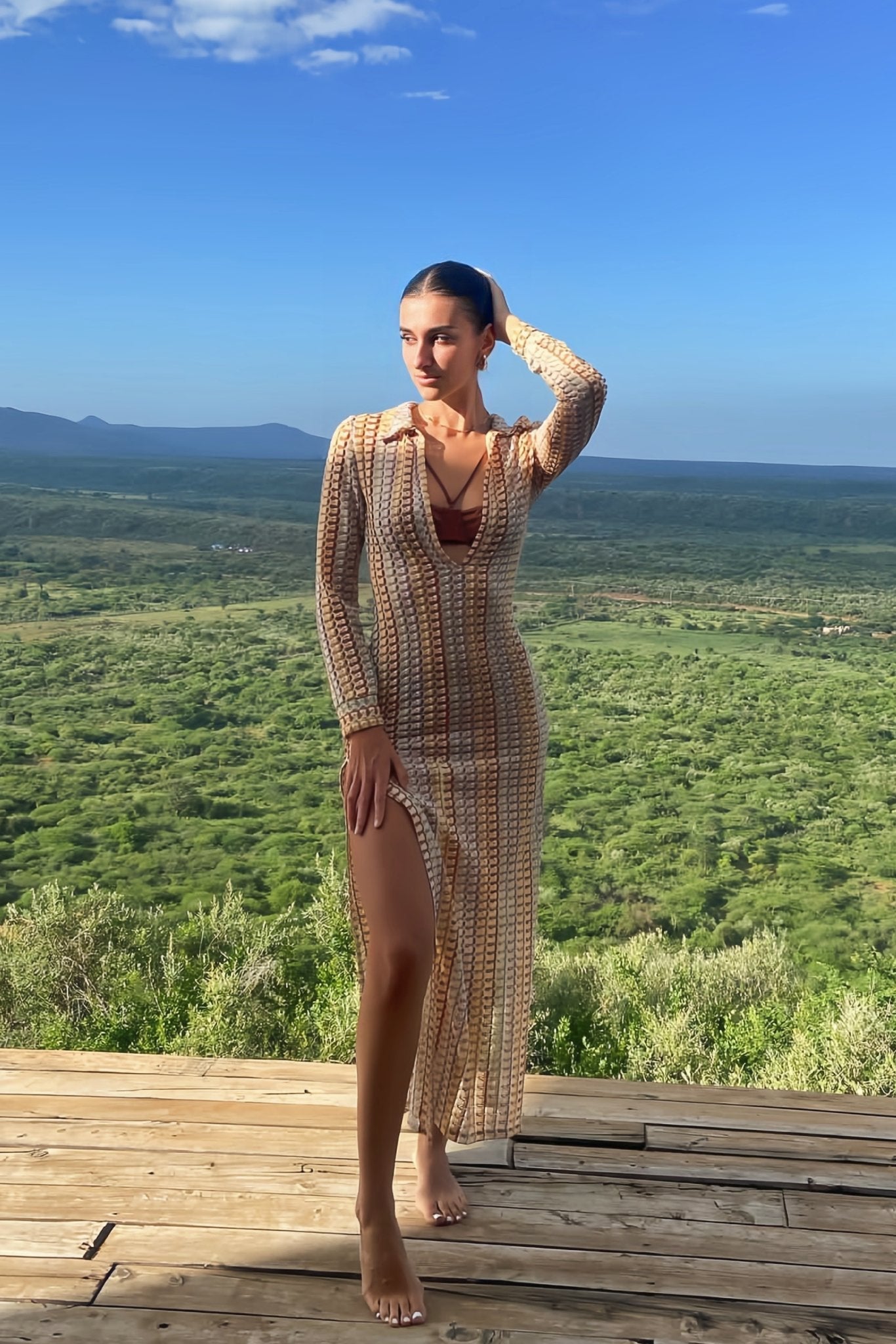 Violeta | Vestido sofisticado con frescura de verano